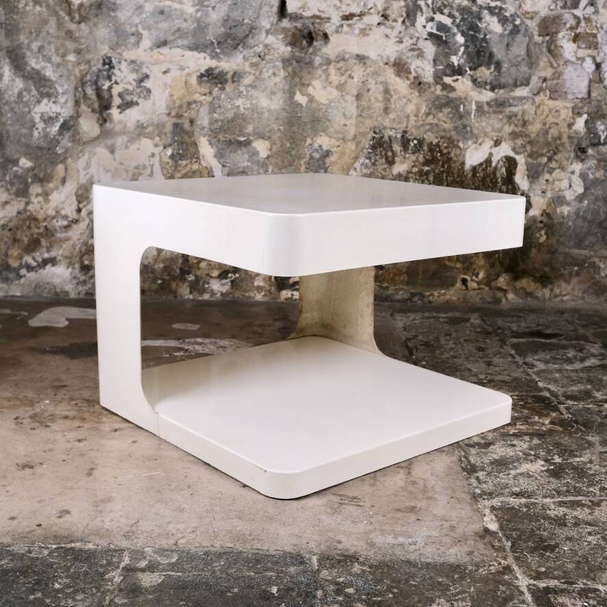 Large side table, Valérie Doubroucinskis for Rodier, 1970s