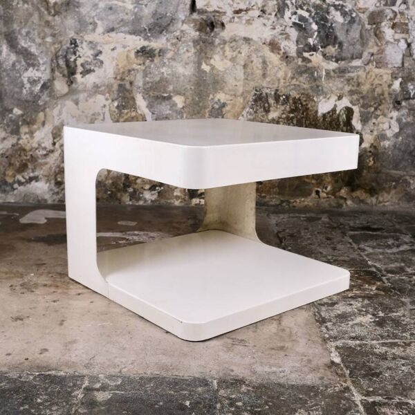 Grande table d'appoint, Valérie Doubroucinskis pour Rodier, 1970s