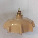 Vintage opaline pendant light