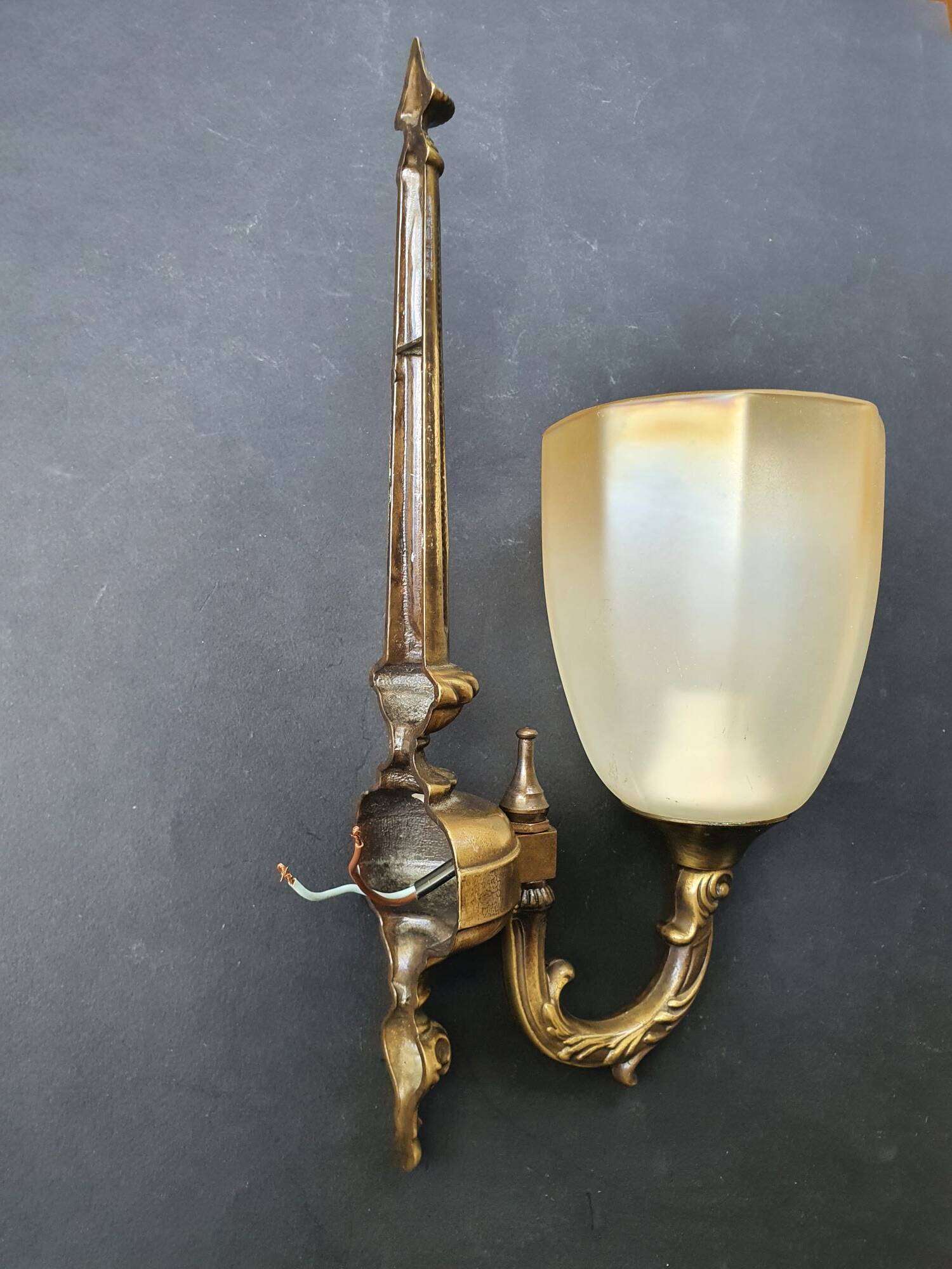 Pair of Art Deco wall sconces
