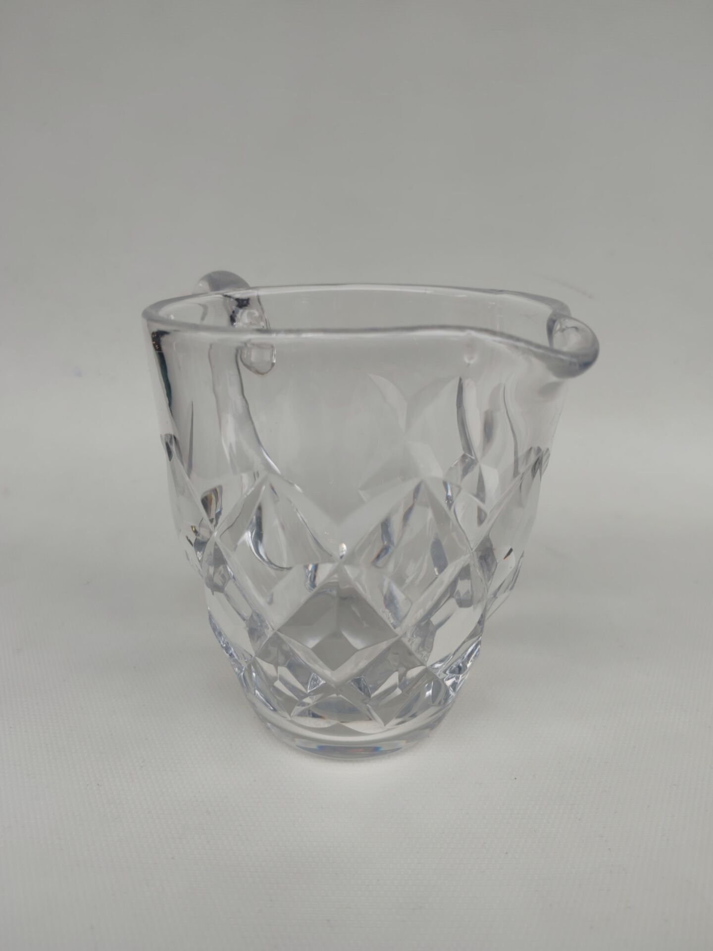 Crystal vase from Saint Louis, Adour model.