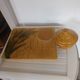 Cheese platter Vallauris with bell – wheat ear decoration