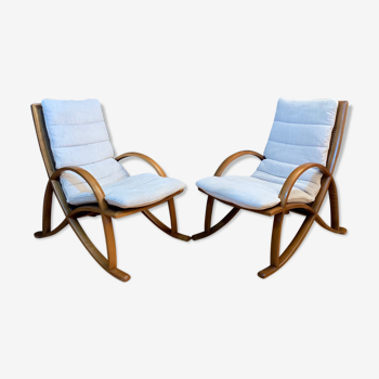 A pair of WK Wohnen armchairs, Germany, 1970s