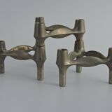 Swim vintage design stackable candlesticks