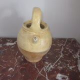 Old glazed sandstone pot