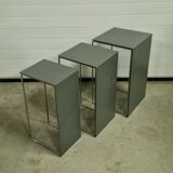 Ensemble de 3 tables gigognes post-modernes, Pays-Bas 1970s