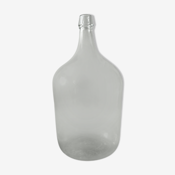 Large glass bottle transparing SB marking