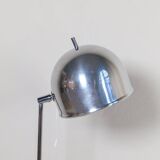 Mid-century modern floor lamp in chrome, model G-075 by Bergboms, Sweden, 1960s.