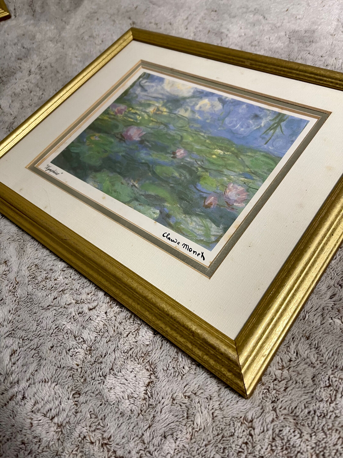Reproduction monet les nymphéas 2
