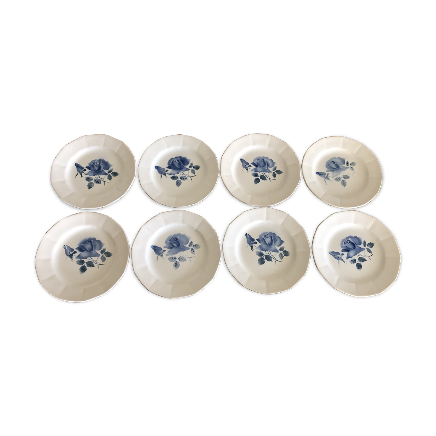 Service 8 plates dessert Digoin