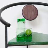 Bar chairs (4), Memphis, 1980