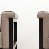 Paire de fauteuils de Jules Wabbes, Livourne-Série 800 Luxe édité par Bullo