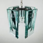 Italian art glass pendant by Fontana Arte, Italy, 1970s.