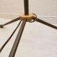 Tripod floor lamp 50s / wool lampshade