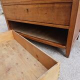 Regional chest of drawers in vintage cherry wood