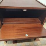 Ancien table de chevet style bateau vintage