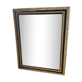 Large old golden mirror