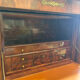 Empire secretary in mahogany, bronze and marble with secret drawers.