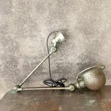 Jielde patinated lamp 1950