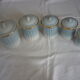 5 jars a spice porcelain aluminite frugier
