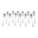 Christofle - Set of 12 Japan pattern silver-plated table spoons