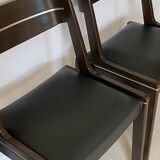 3 1930s leather chairs