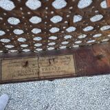 Pair of Thonet bistro chairs in bent wood no. 14