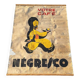 large poster your cafe negresco on canvas