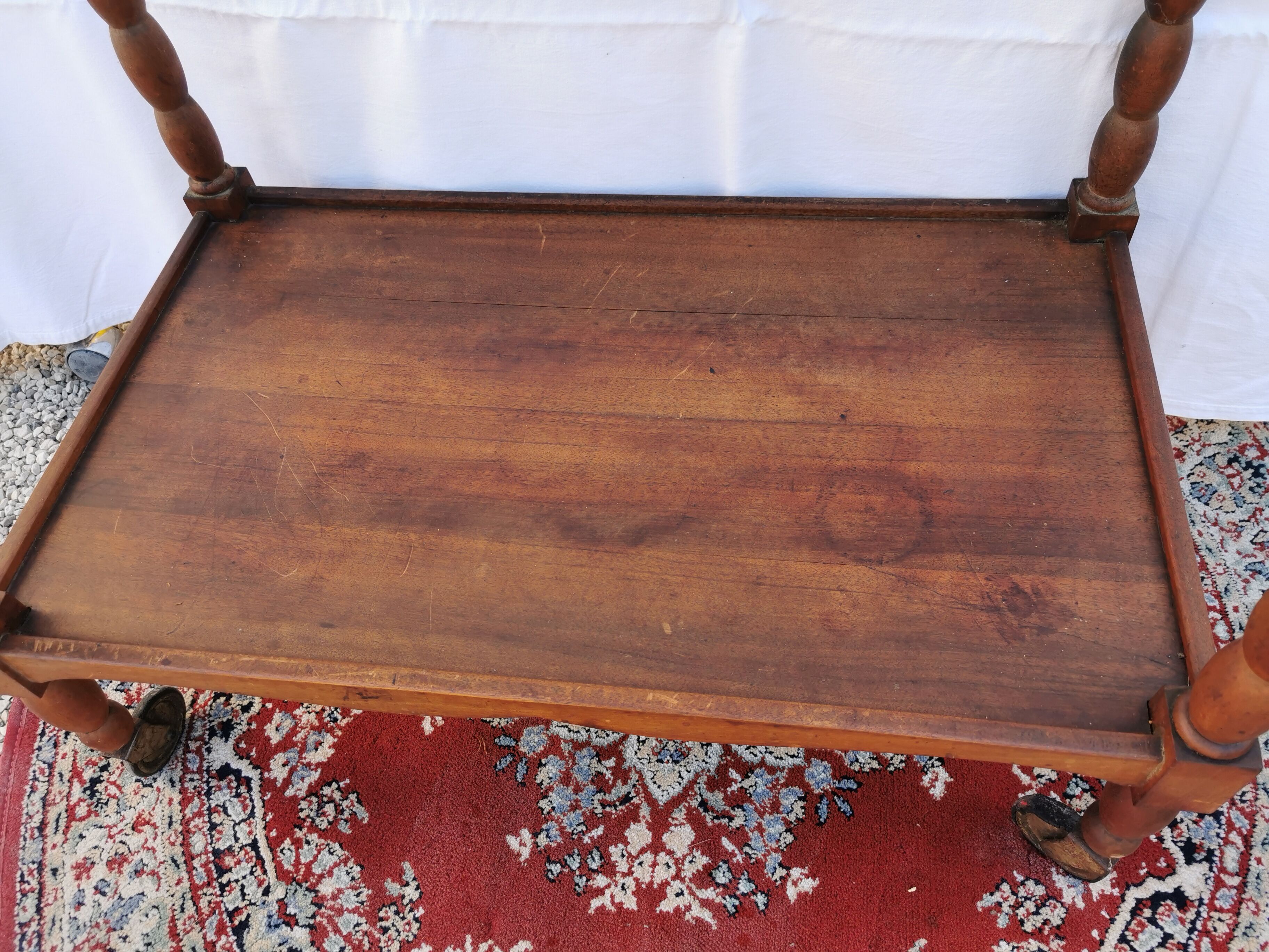 Vintage wood dessert