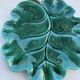 Green plate Verceram 1950s