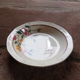 Hollow round dish Bitche de Sarreguemines