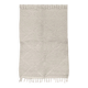 Beni Ouarain Berber Rug • Minimalist white diamond design