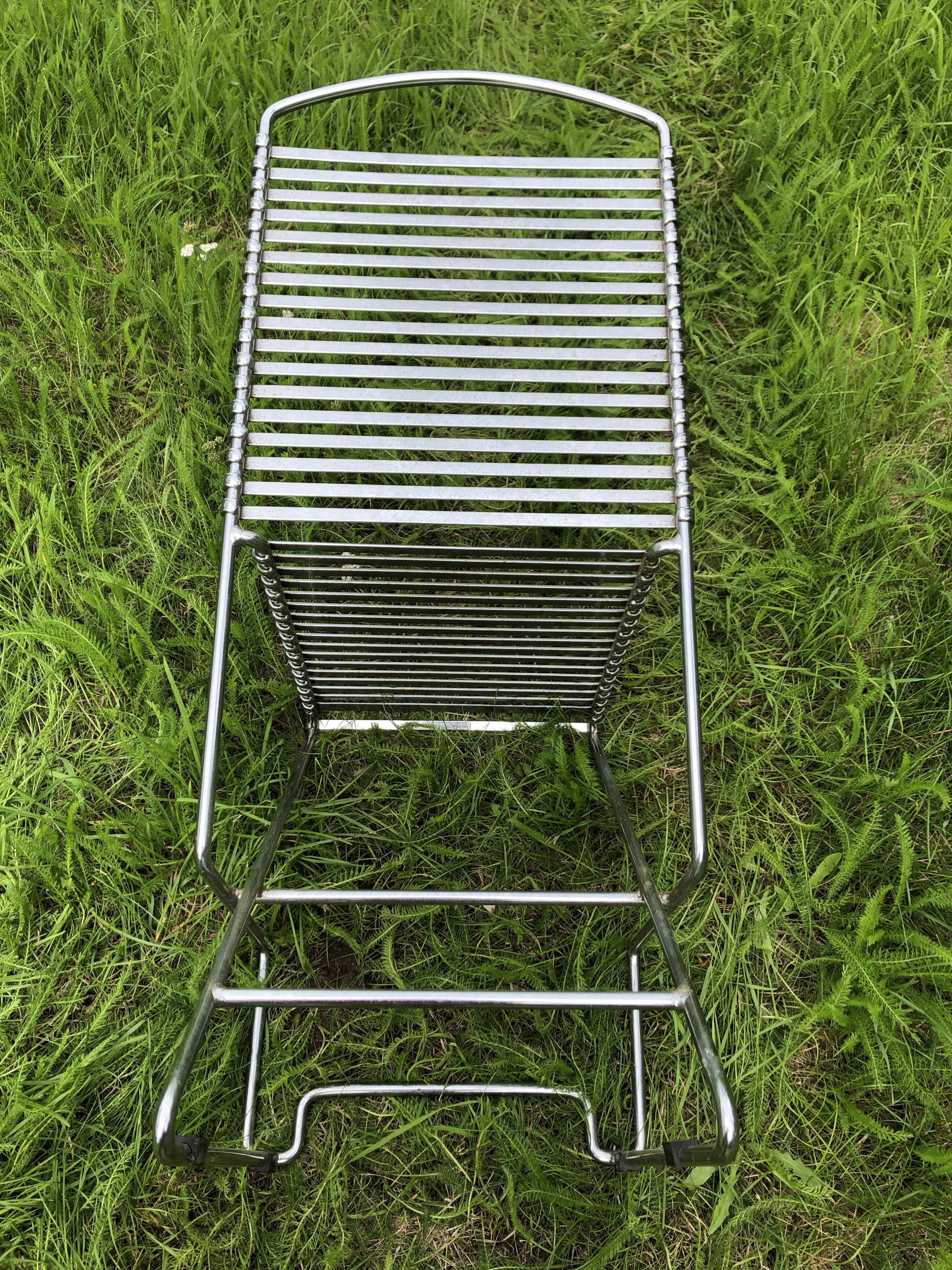 "Kreuzschwinger" chairs for Schlubach by Till Behrens