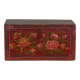 Antique box with hand-painted floral patterns (c.1900) #27