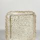 Limburg Glashütte wall lamp textured molded glass Germany 1960s