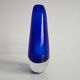 Murano glass vase Sommerso Mid Century Modern 1970s