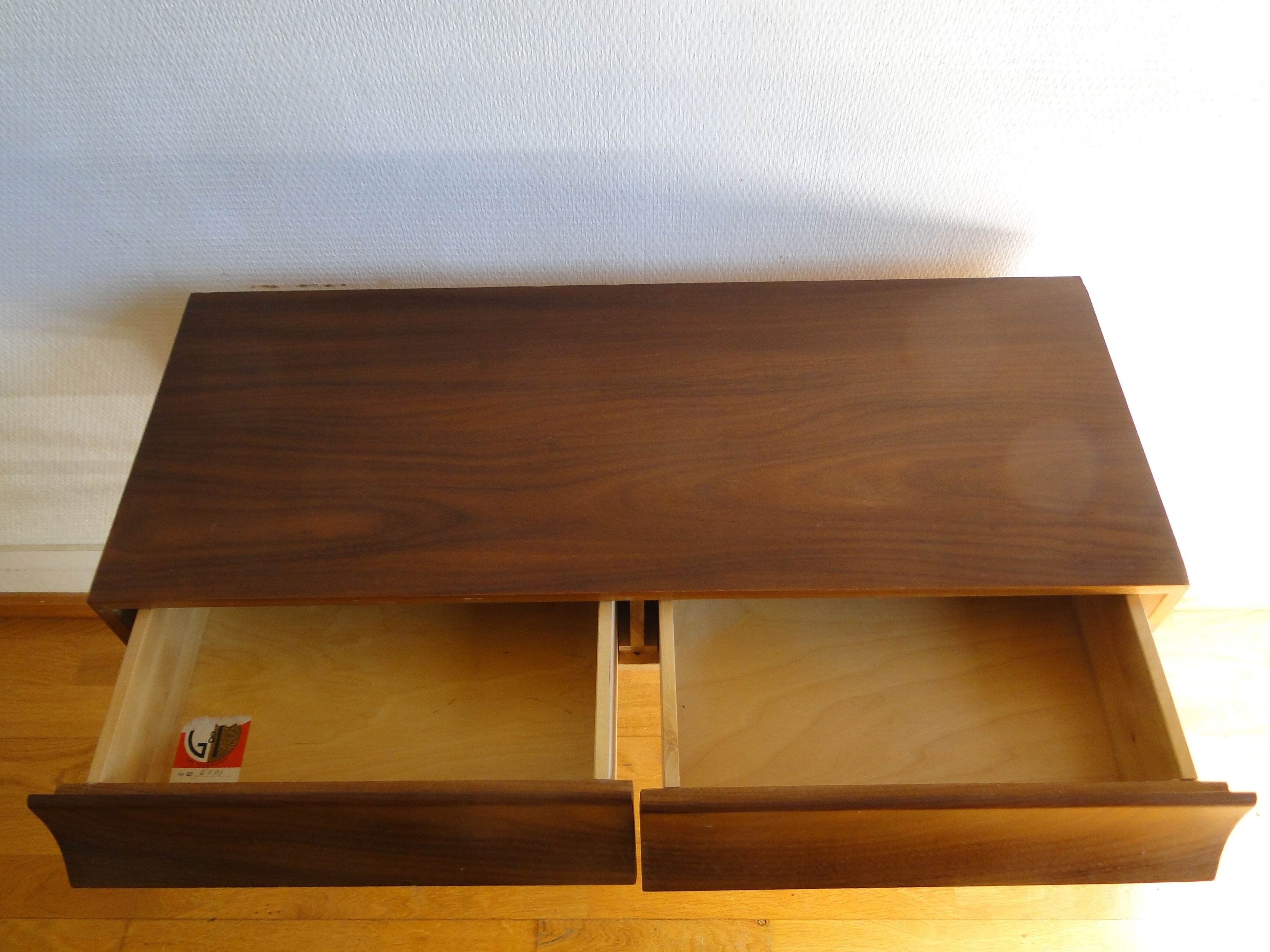 Scandinavian side table circa 1960