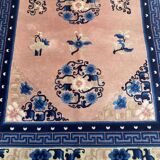 Handmade chinese vintage carpet 123x186 cm