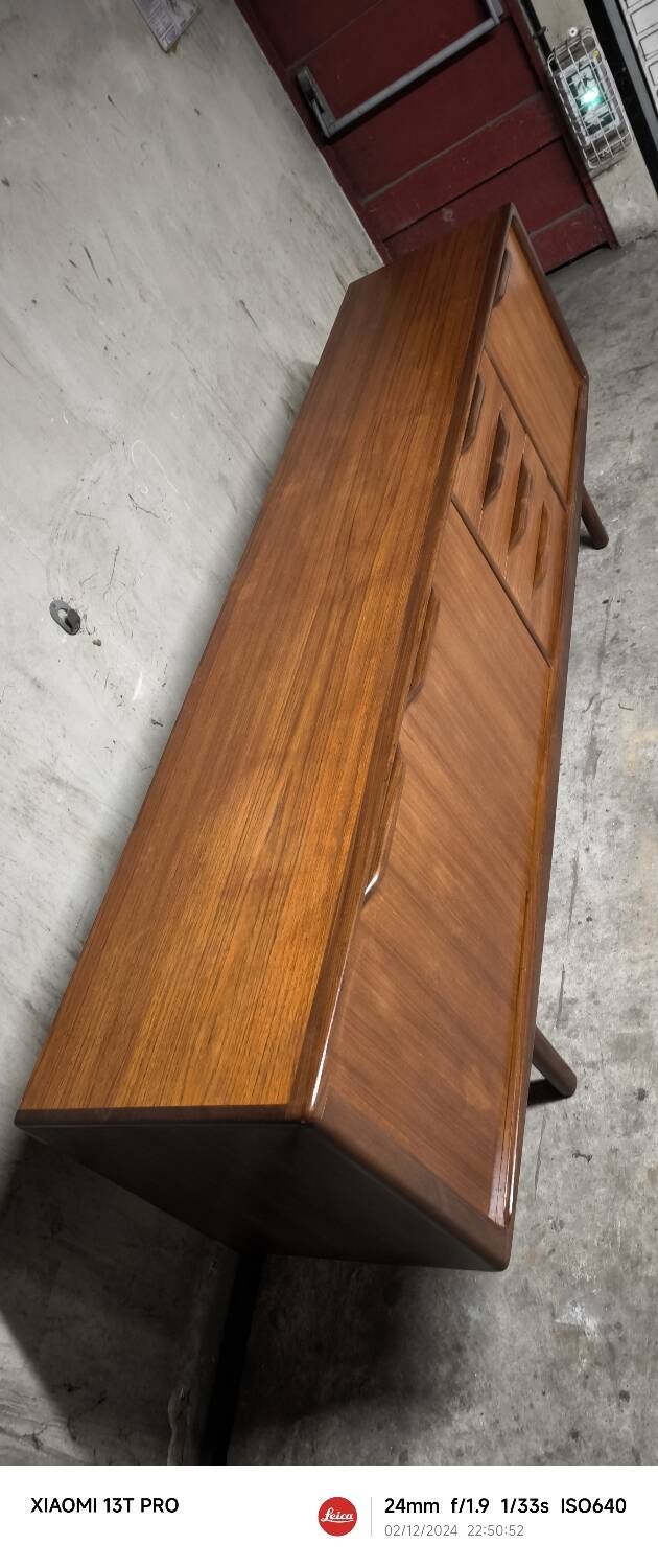 Vintage Scandinavian teak sideboard 1960