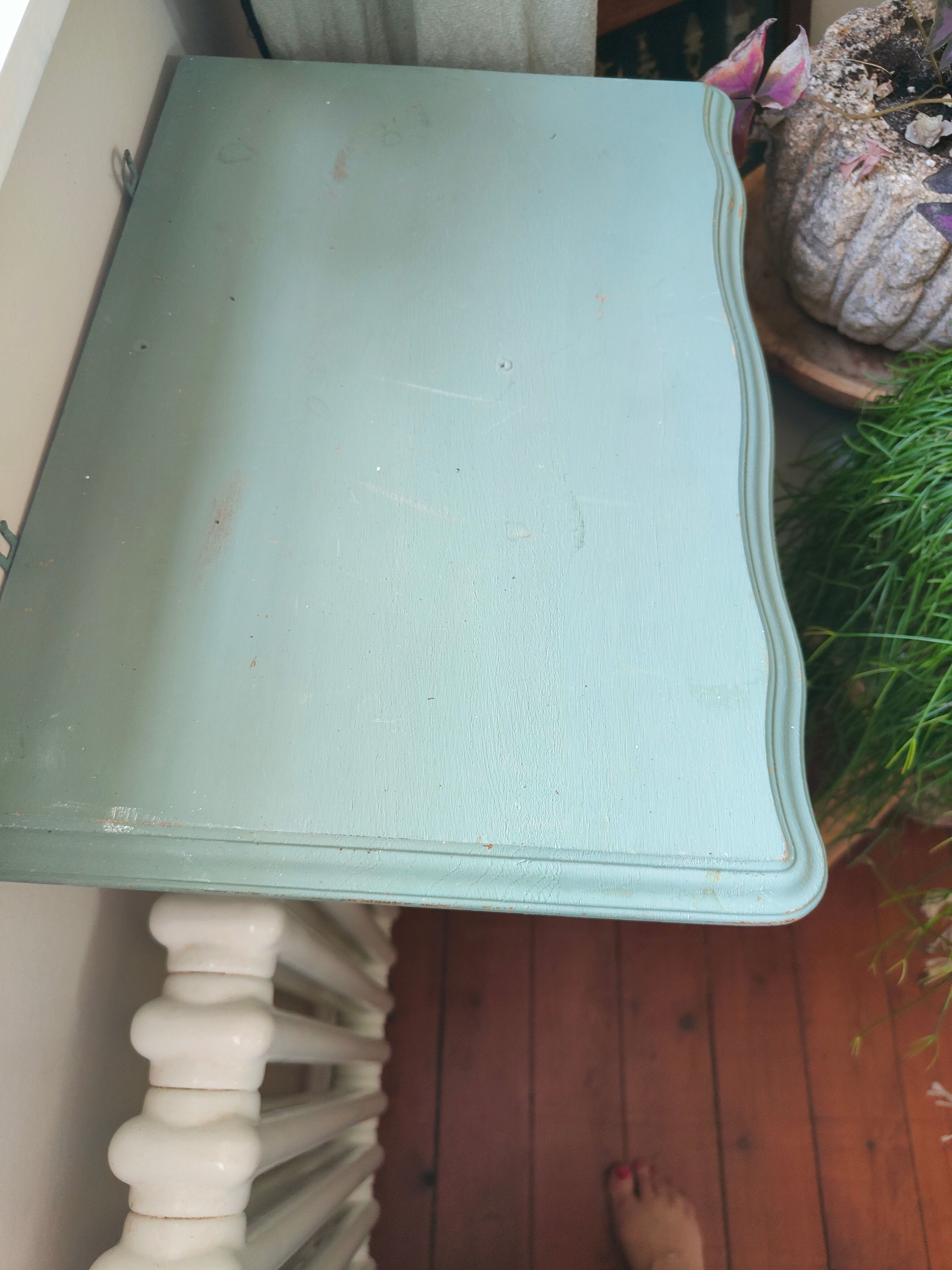 Antique wall shelf