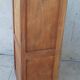 Corner cabinet in carved walnut, Savoyard style.