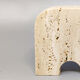 Travertine rhinoceros sculpture 1970