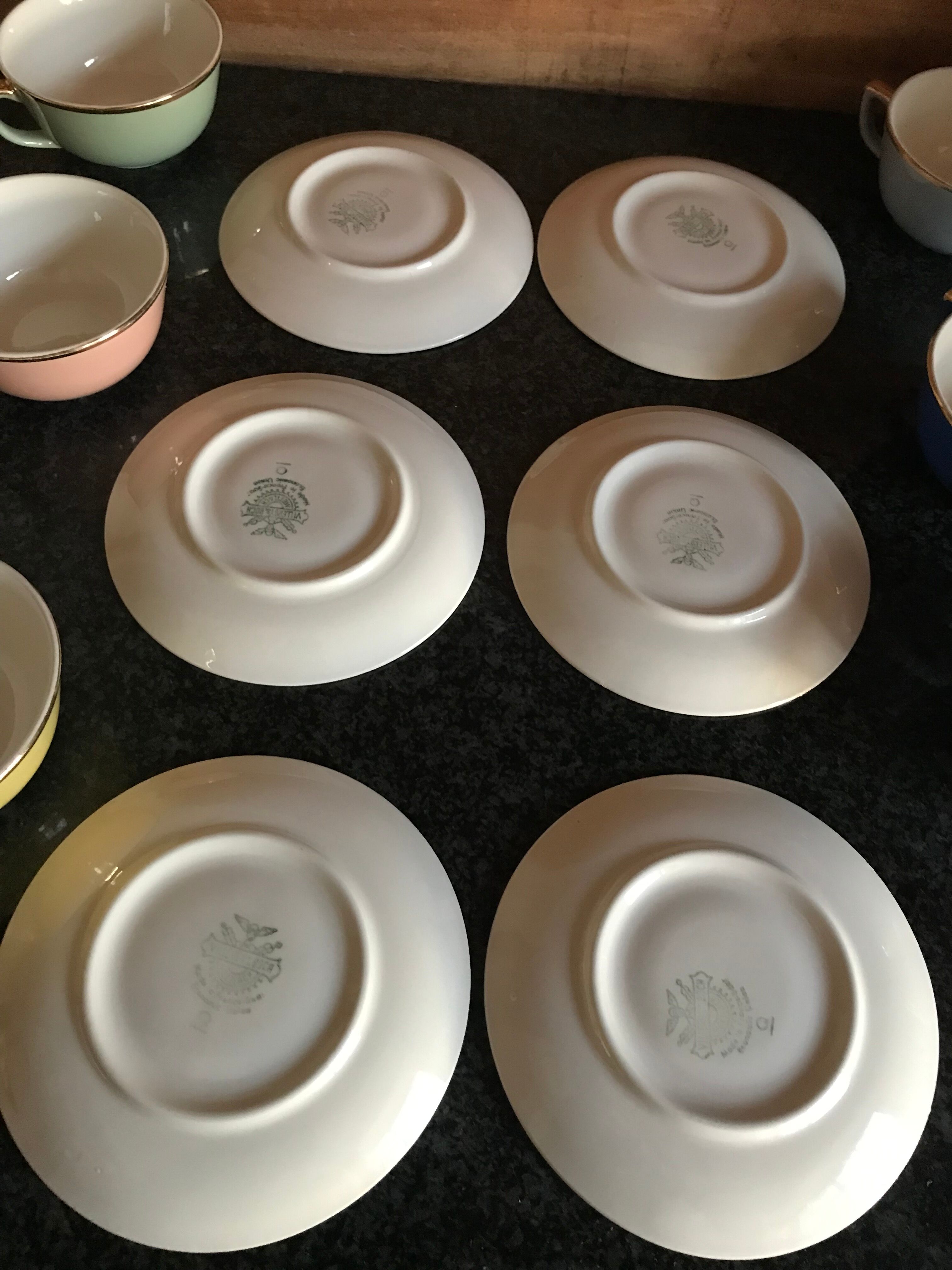 Tasses Villeroy and Boch lot of 6