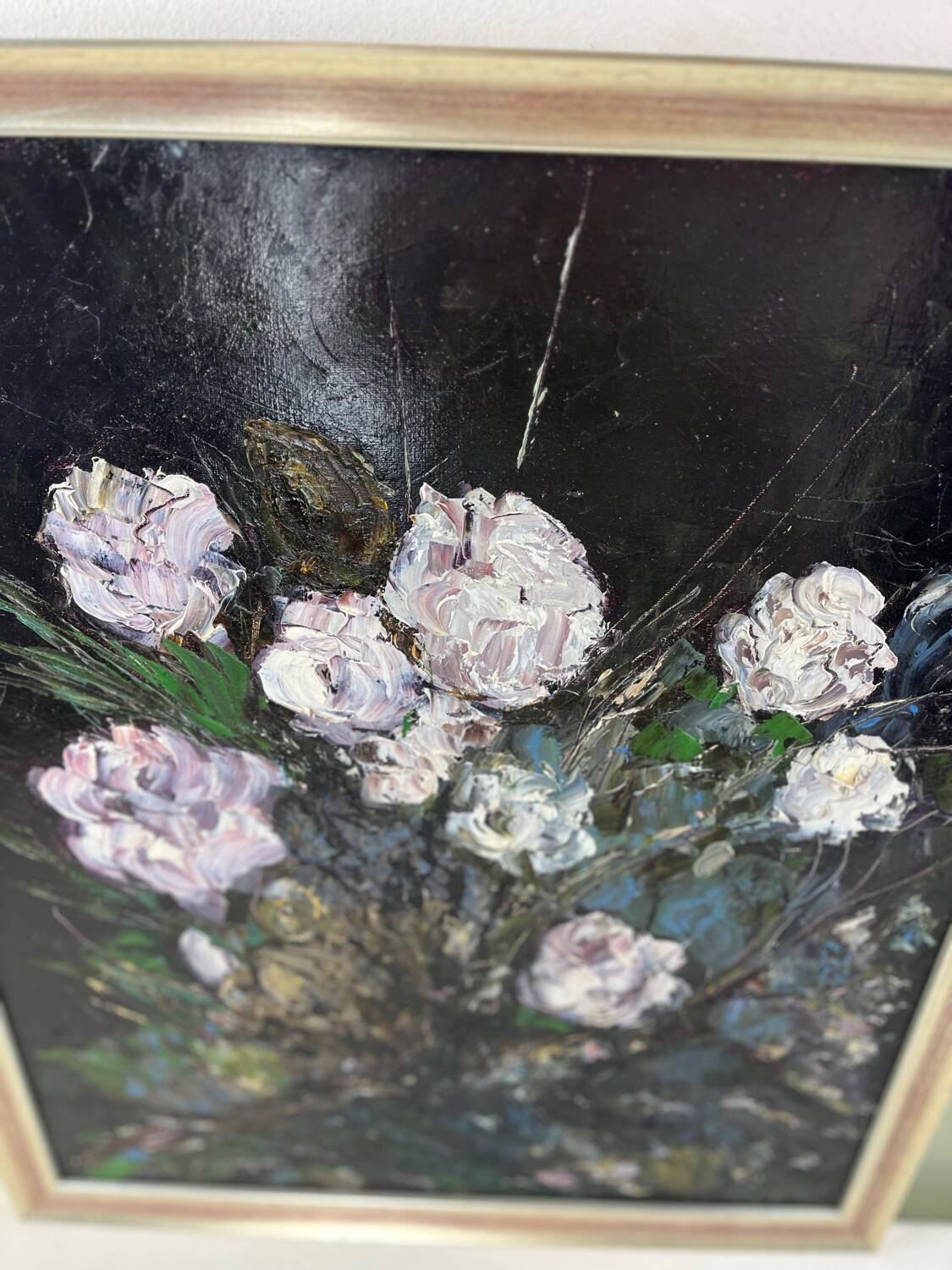 Flower bouquet painting