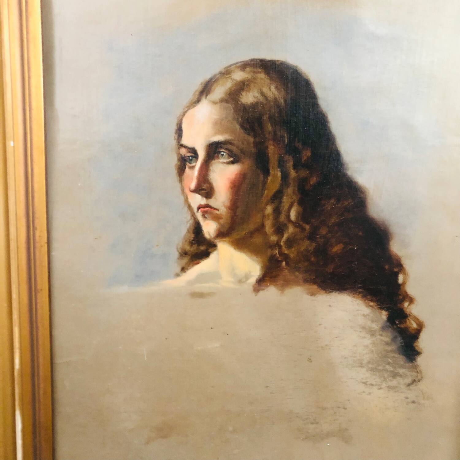 Portrait of a young Flemish girl
