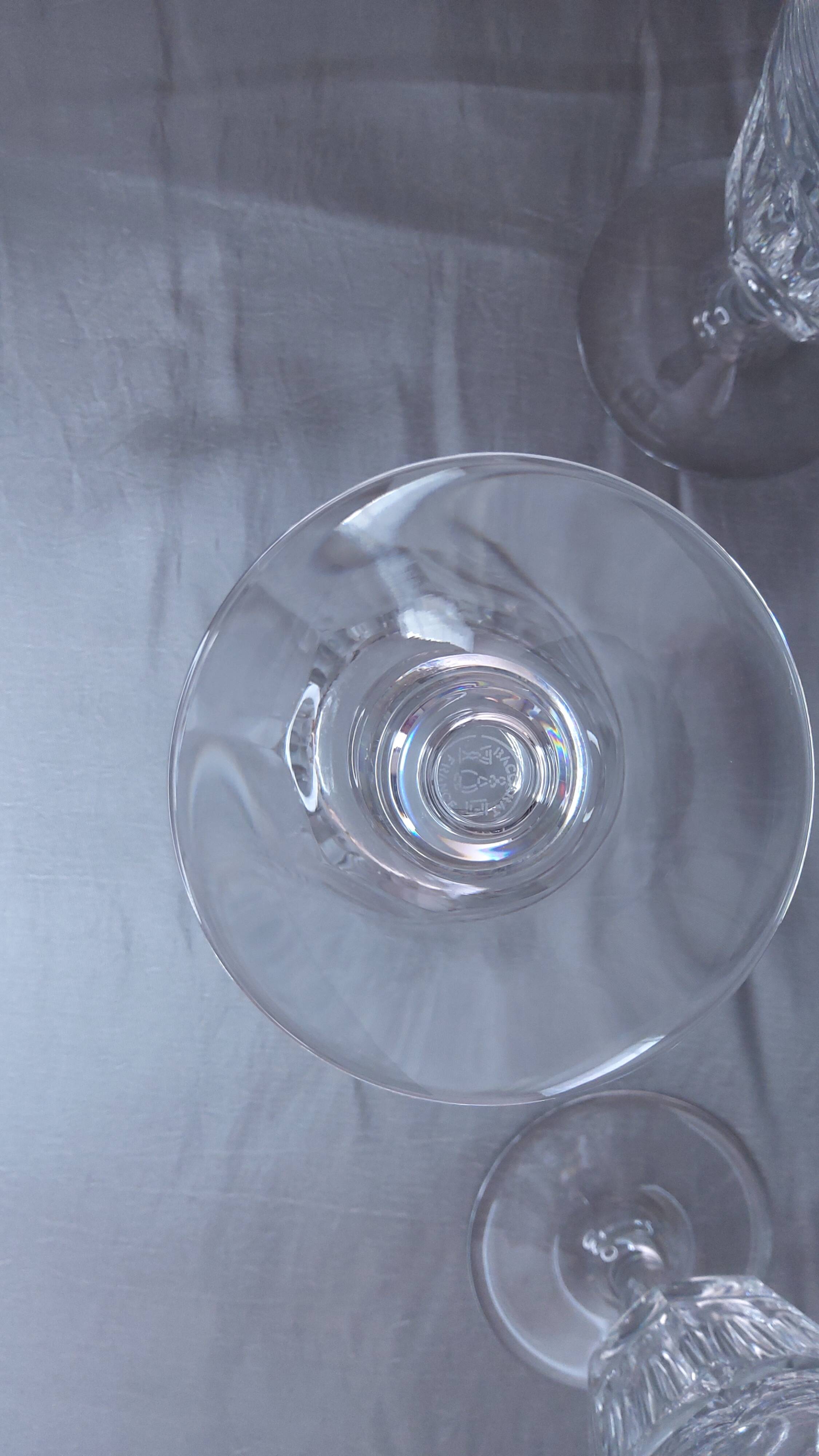 Baccarat crystal glasses missouri model