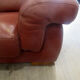 Leather sofa, 2 seats, Roche-Bobois brand