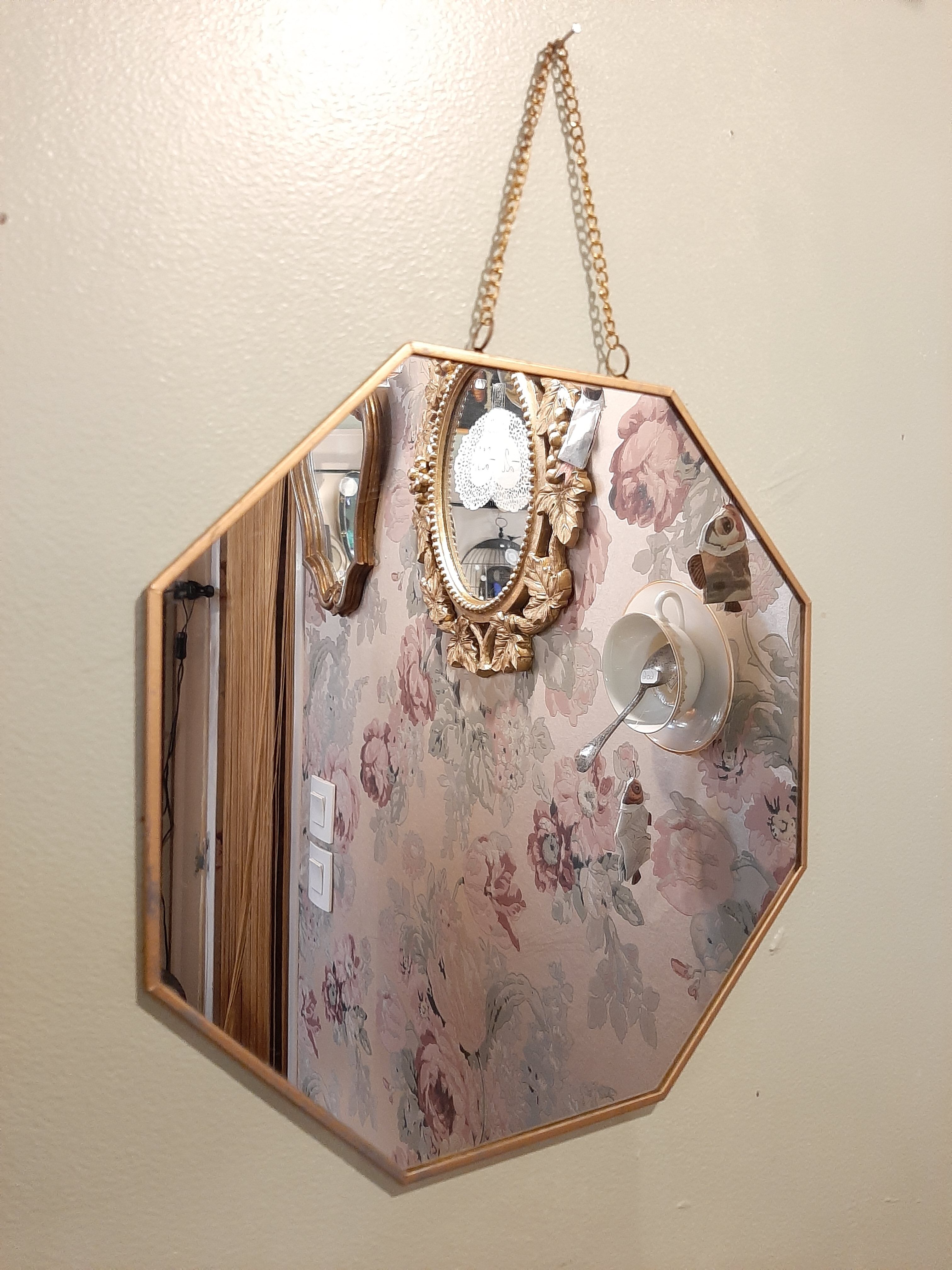 Miroir laiton vintage