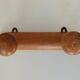 Vintage folk art wall coat rack