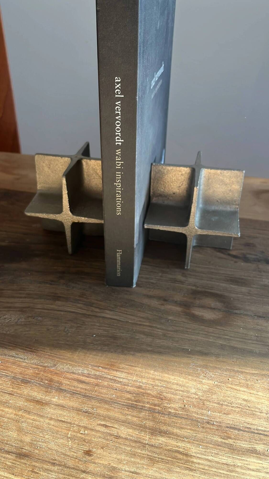 Bookends Carl Auböck III — model 5403, set of two
